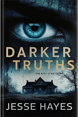 Front view of a hardcover book showing the cover for Darker Truths
