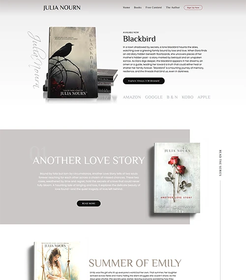 Bella Website Template