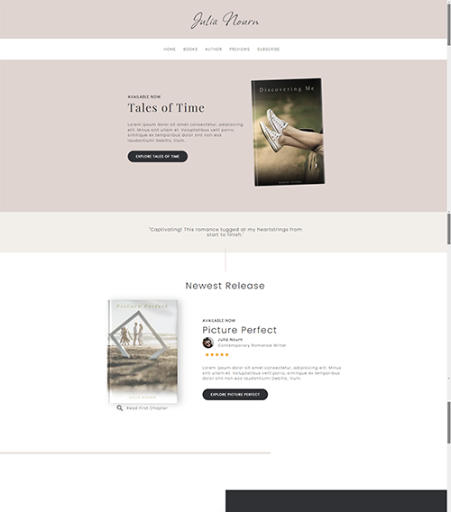 Carmel Website Template